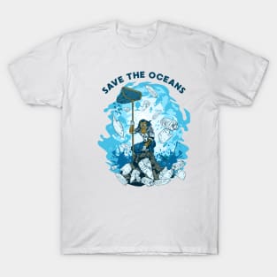 MAN SAVE THE OCEANS T-Shirt